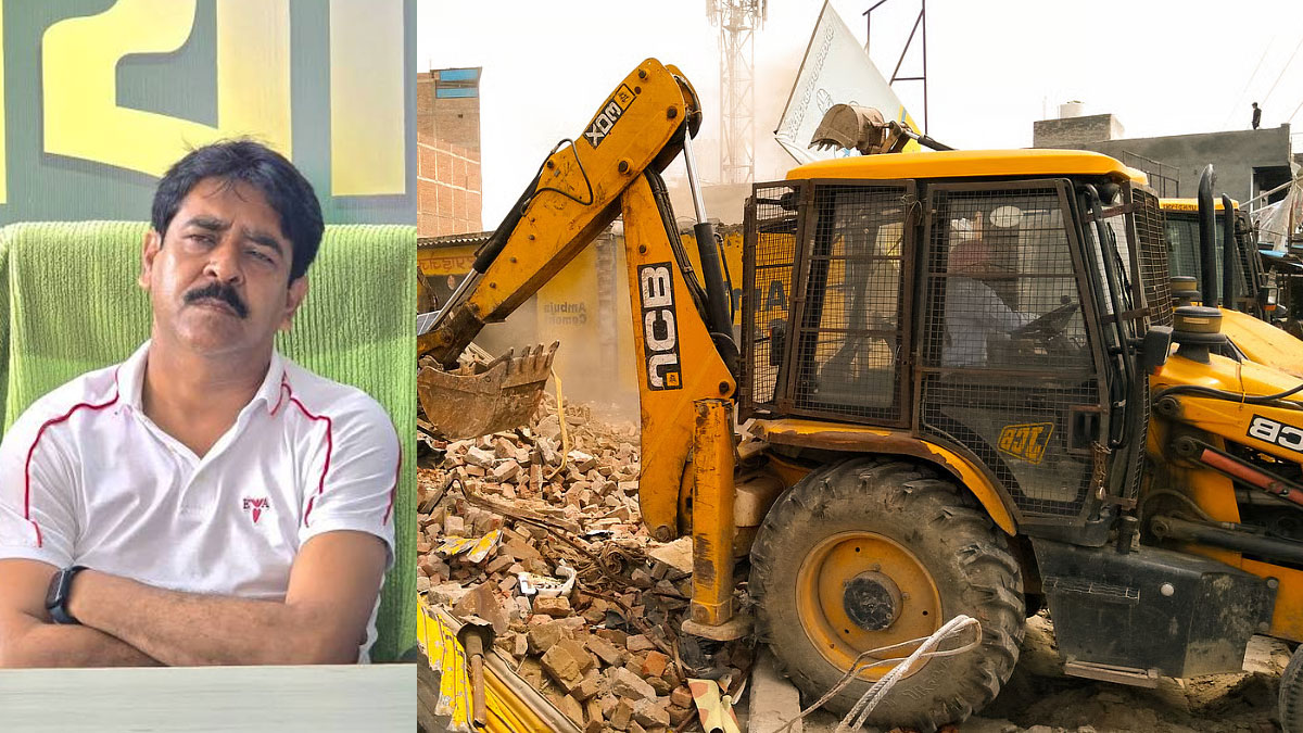Aranyer Kule Cafe Demolition