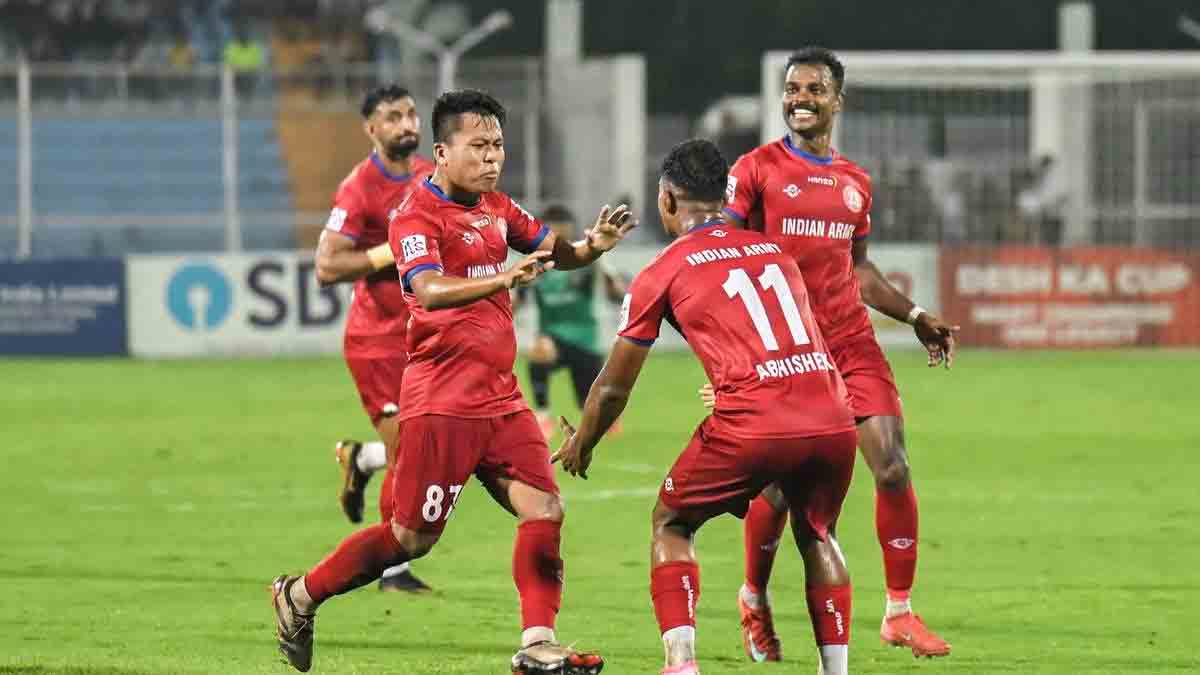 Indian Army beats Mohammedan Sporting