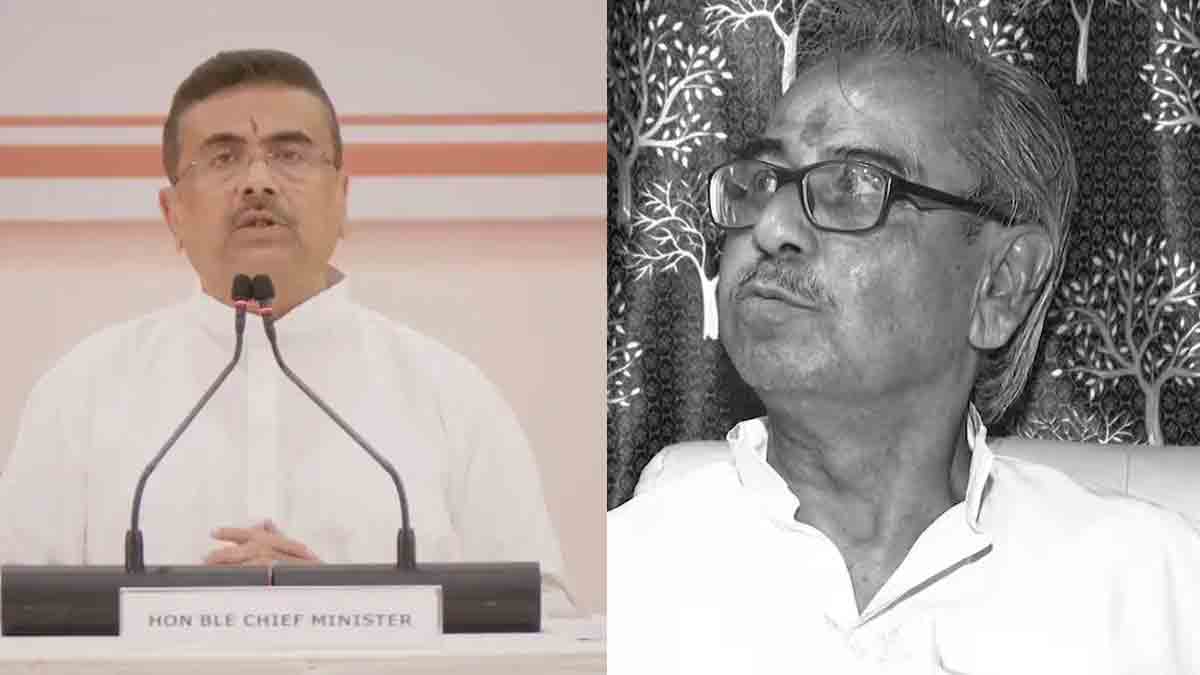 Suvendu Adhikari on Asish Banerjee death