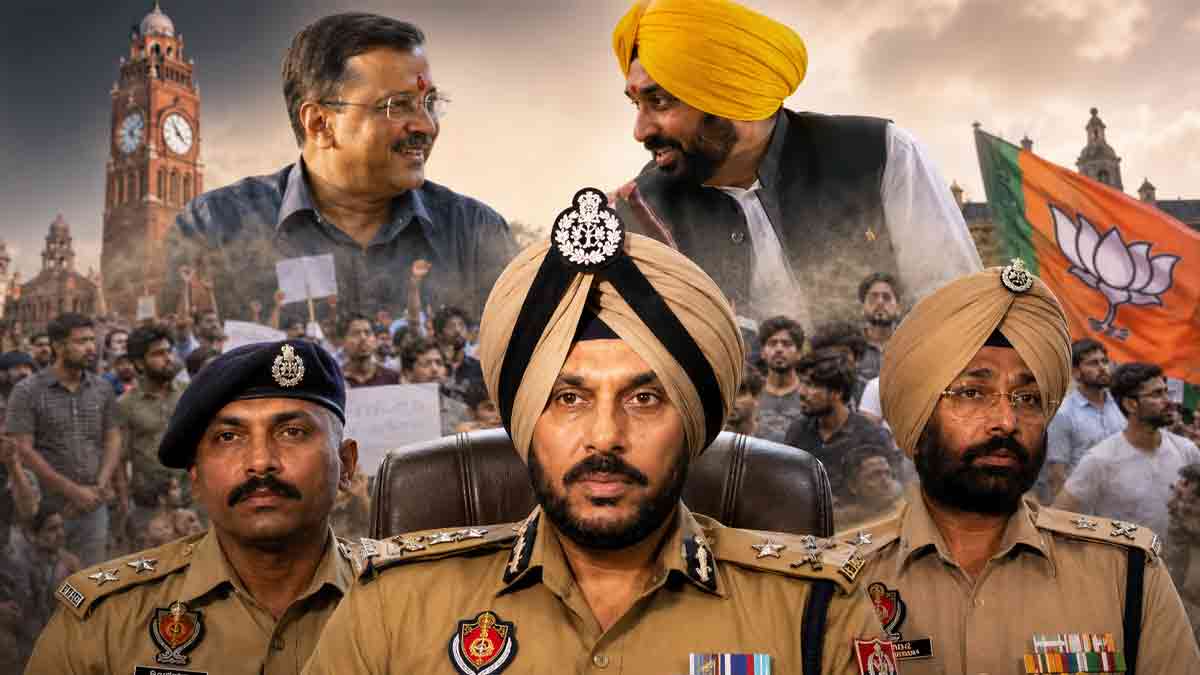 amritsar-police-commissioner-transfer-jantar-mantar-row-bjp-reaction
