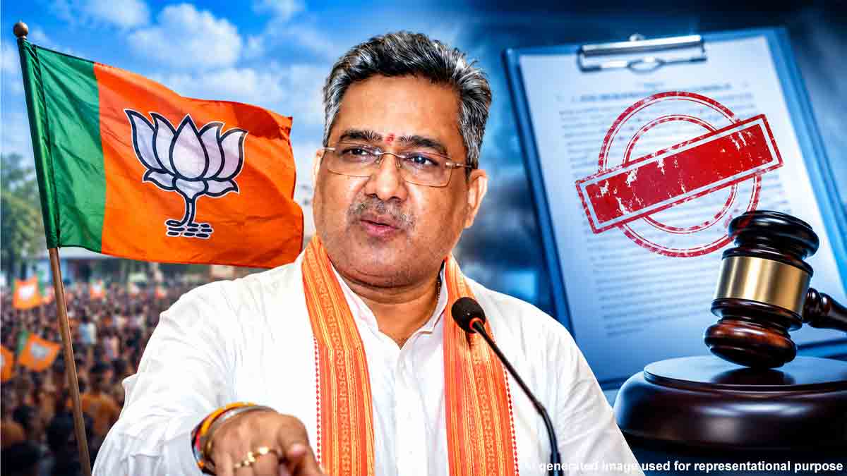 bjp-showcause-suspension-extortion-allegations-west-bengal-sunil-bansal