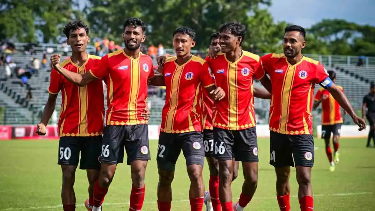 East Bengal Storm into Super Six with Comfortable Win Over Customs