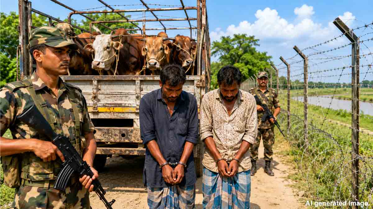 murshidabad-cattle-smuggling-two-bangladeshi-arrested-border