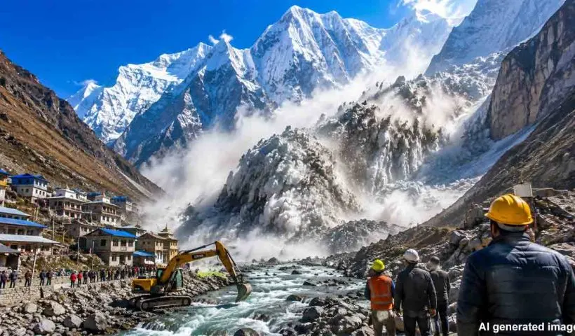 nepal himalayan disaster causes geology climate change and human activity