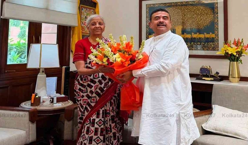 suvendu-adhikari-meets-nirmala-sitharaman-tea-industry-textile-workers