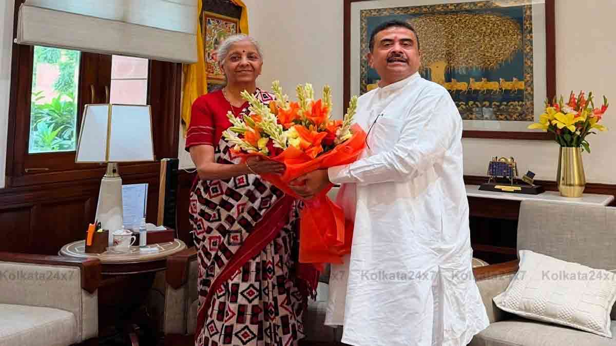 suvendu-adhikari-meets-nirmala-sitharaman-tea-industry-textile-workers