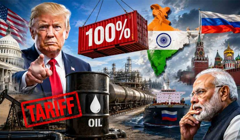 us-senate-100-percent-Trump Tariff-india-russian-oil-purchases