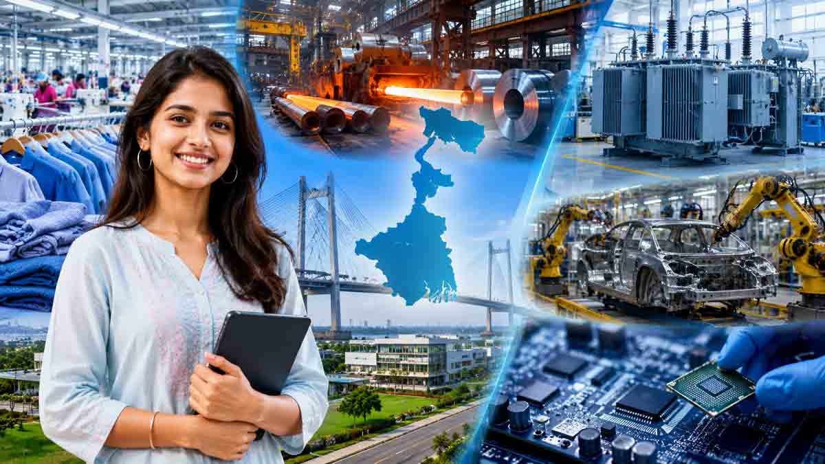 west-bengal-new-industrial-policy-five-key-sectors-investment