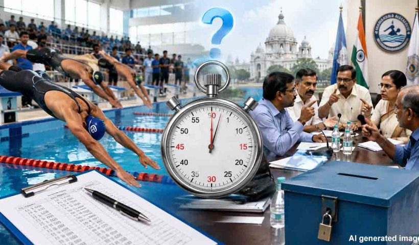 west-bengal-swimming-election-deadlock-national-meet-trial-time-allegation