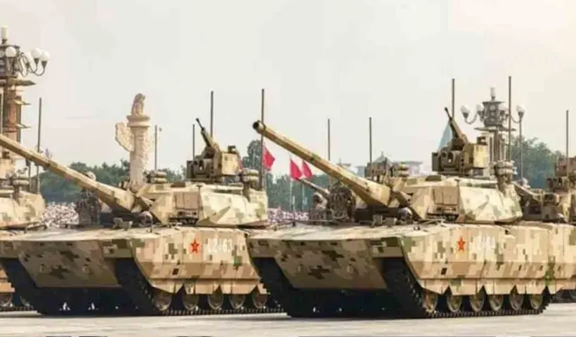 Type-100 Battle tank China