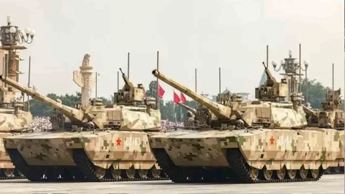 Type-100 Battle tank China