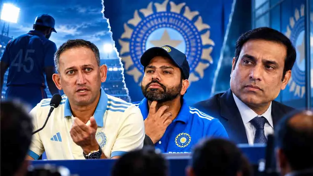 ajit-agarkar-exit-speculation-rohit-sharma-vvs-laxman-bcci-selector