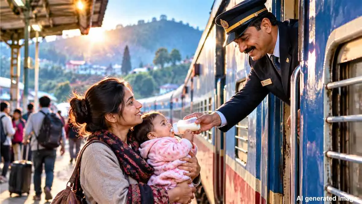 darjeeling-mail-stopped-naihati-baby-milk-rail-madad-emergency-help