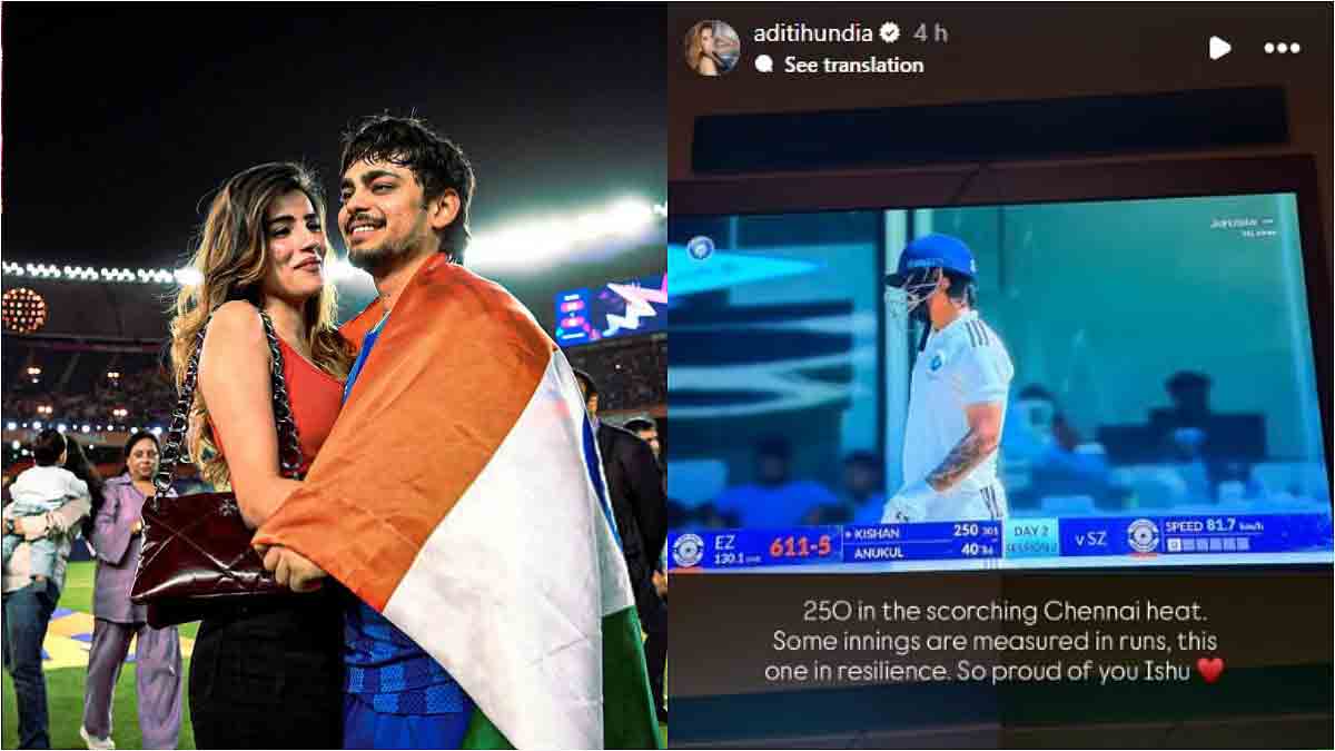 duleep-trophy-final-ishan-kishan-270-runs-aditi-hundia-emotional-post 