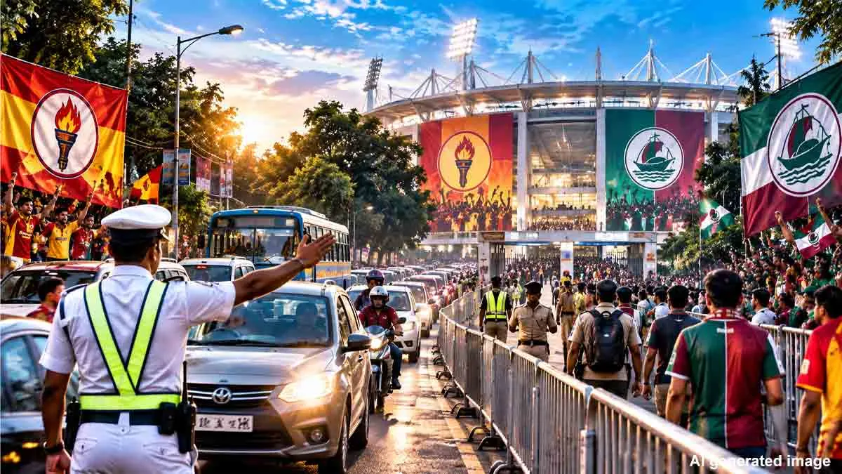 east-bengal-vs-mohun-bagan-kolkata-derby-barasat-traffic-security-rules
