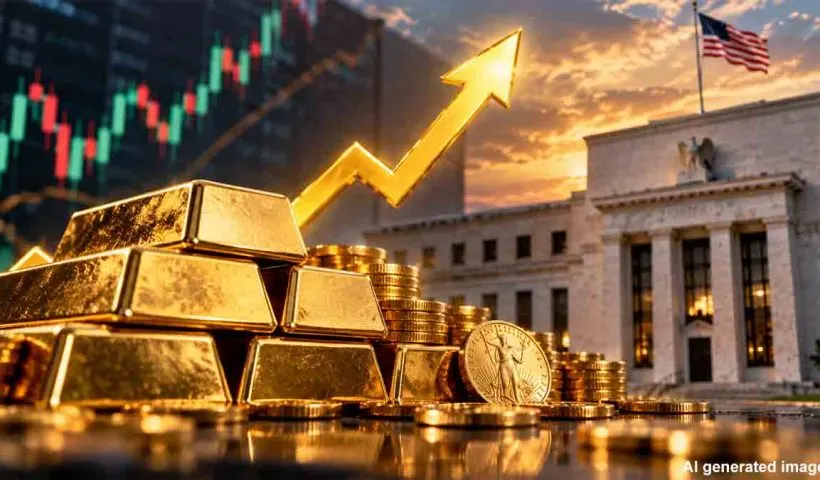 gold-price-rises-3-percent-fed-rate-hike-september-2026-economist-survey