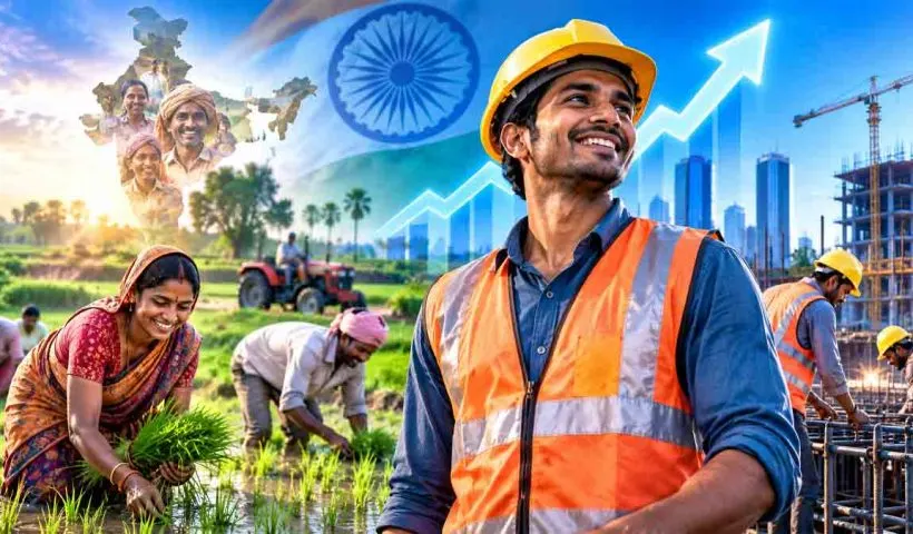 india-unemployment-rate-falls-to-5-percent-august-2026-rural-recovery