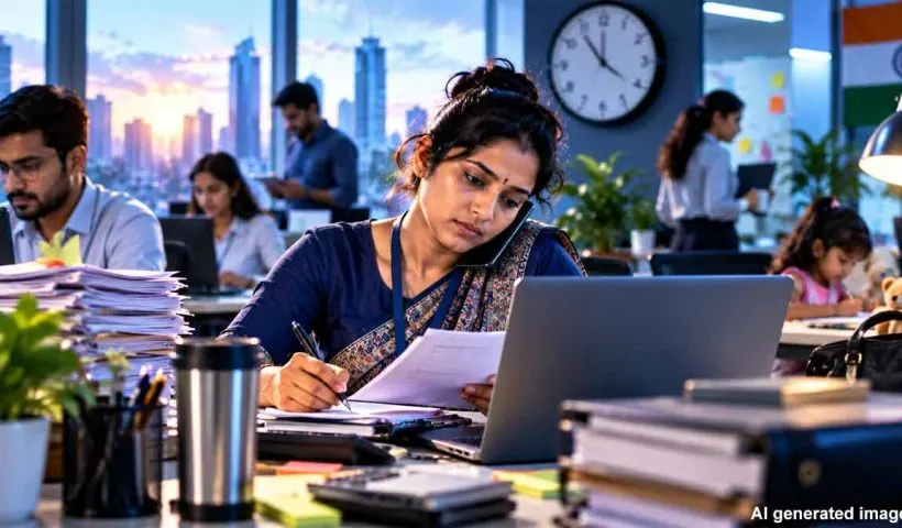 india-unpaid-work-24-percent-employees-16-hours-week-adp-report-2026