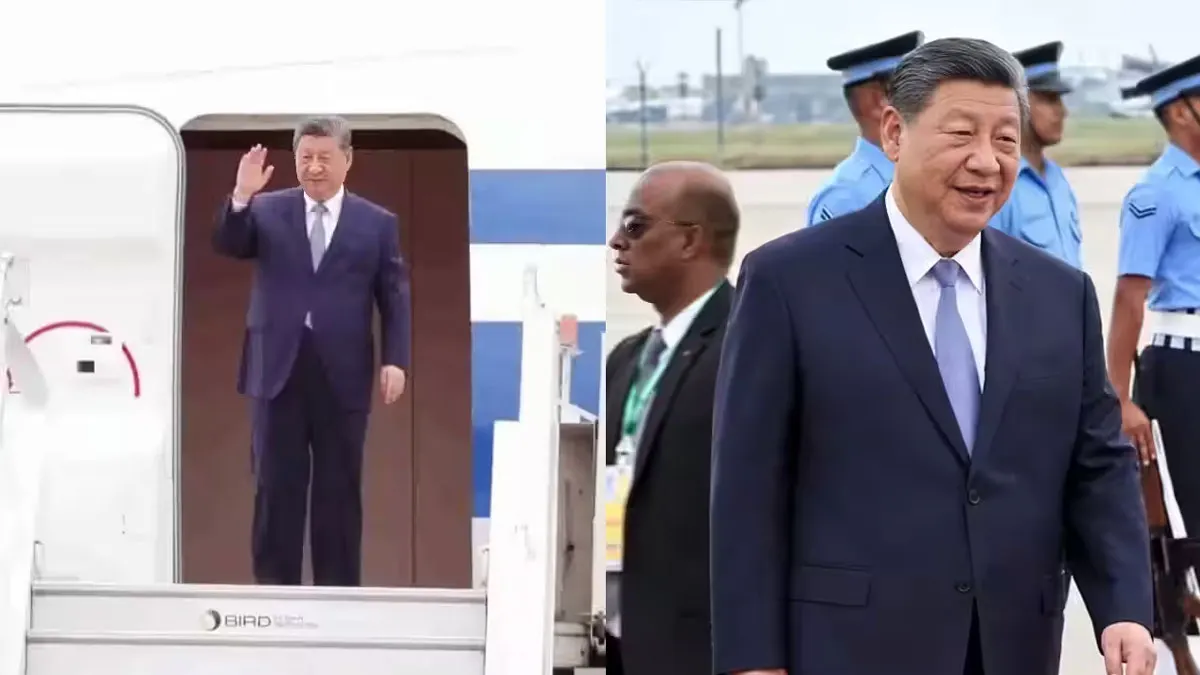 Xi Jinping Lands In Delhi